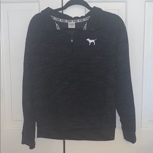 Black quarter zip by PINK Victoria’s Secret